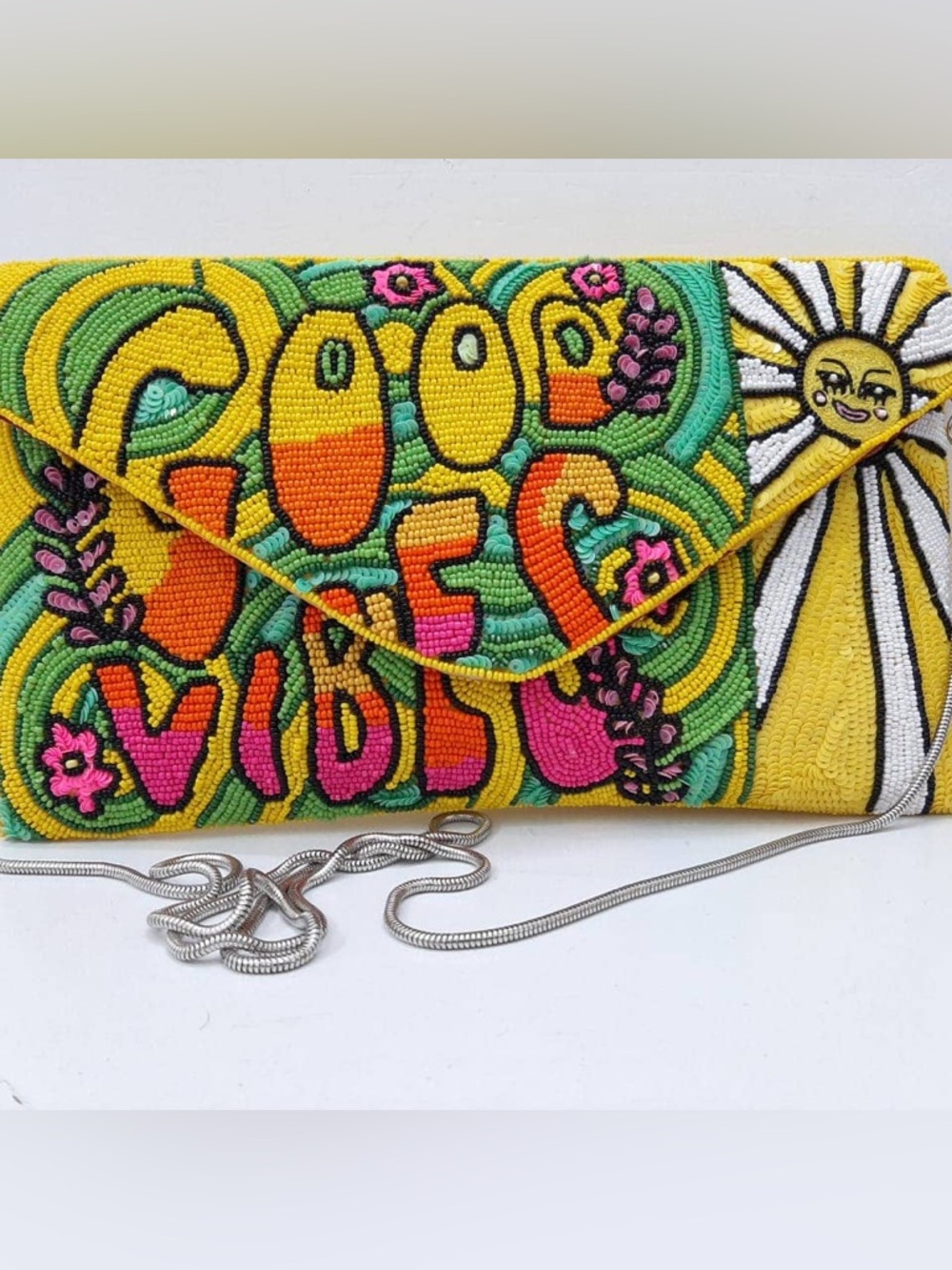 5 Designs Intricate Hand Crafted High Quality Beaded Crossbody Clutch